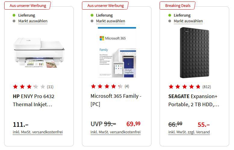 Media Markt Spring Sale   z.B. WOLF Garten Loopo S500 Connext Mähroboter für 459€ (statt 589€)