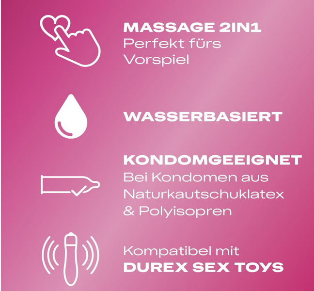 Durex Play 2in1 Massagegel mit Guarana ab 8,05€ (statt 13€)