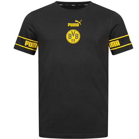 Puma   BVB Borussia Dortmund   Culture Herren Fan T Shirt für 16,94€ (statt 22€)