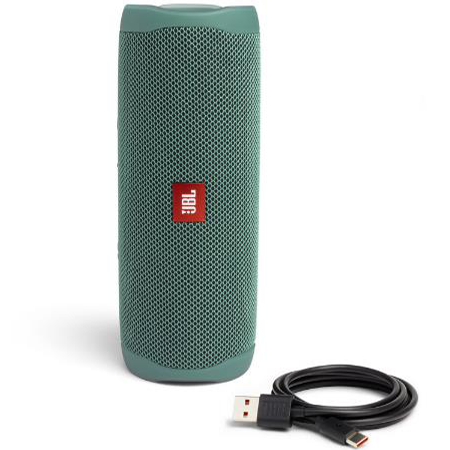 JBL Flip 5 Eco Bluetooth Lautsprecher in Grün für 73,99€ (statt 89€)