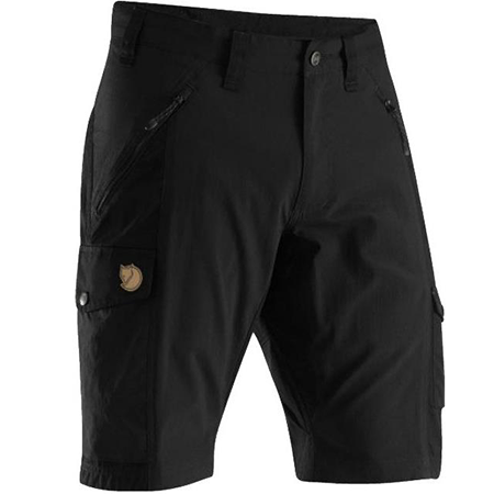 Fjällräven Herren Abisko Shorts, schwarz in Größe 40 für 44,80€ (statt 65€)