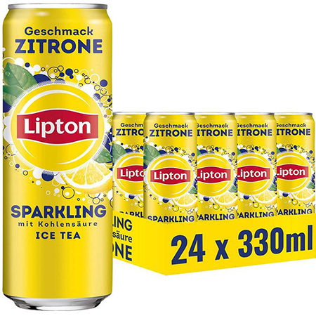 24x0,33L Lipton Ice Tea Sparkling Zitrone ab 16,19€ (statt 24€)