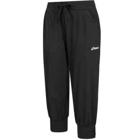 Asics Knit Capri Damen 3/4 Jogginghose in Schwarz für 18,94€ (statt 25€)