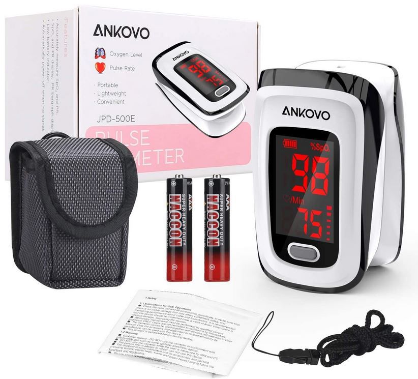 Ankovo Finger Pulsoximeter für 6,80€ (statt 20€) Prime