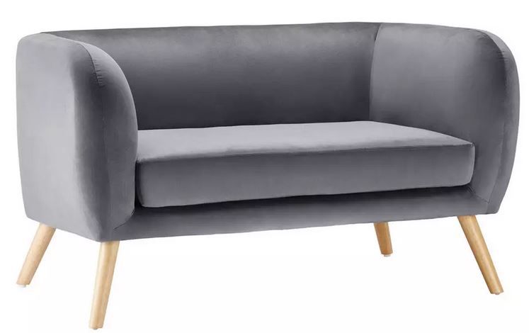 Bessagi Home Sofa Bruno mit Samtbezug in 2 Farben je ab 209,30€ (statt 299€)