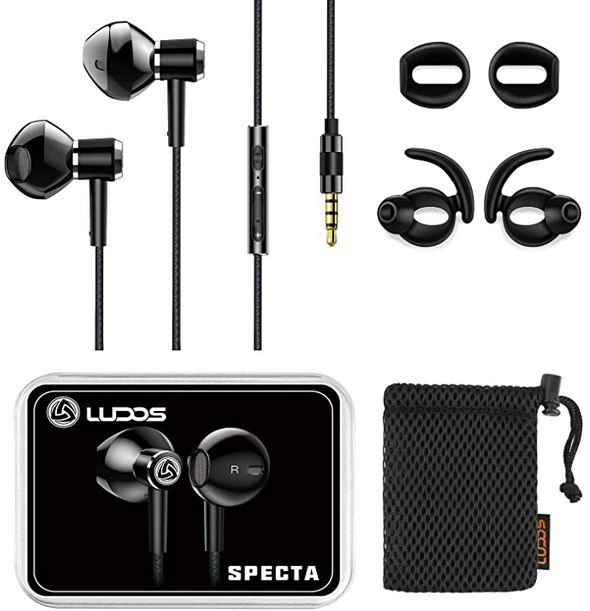 Ludos Specta In Ear Ohrhörer mit Kabel mit satten Bässen für 6,37€ (statt 15€)   Prime