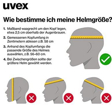 uvex Unisex – Erwachsene, finale 2.0 Tocsen Fahrradhelm in Größe 52 57cm für 66,41€ (statt 124€)