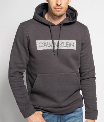 Calvin Klein Hoodie in Grau für 36,76€ (statt 80€)