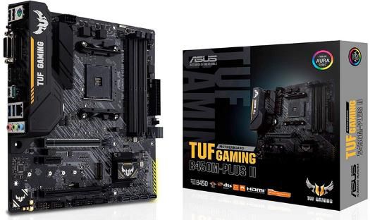 Asus TUF Gaming B450M Plus II   Micro ATX   Mainboard für 70,94€ (statt 84€)