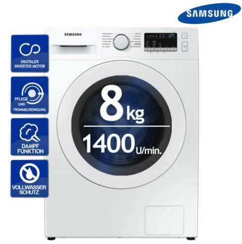 Samsung WW81T4042EE Waschmaschine mit 8kg & Digital Inverter Motor für 314,91€ (statt 382€)