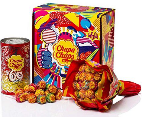 Chupa Chups Blumenstrauss aus 19 Lutschern + Spardose mit 16 Lollis ab 10,44€ (statt 15€)   Prime