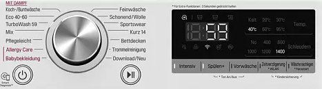 LG F4WV591 Waschmaschine (9kg & 1360 U/Min) mit App Anbindung für 489€ (statt 534€)