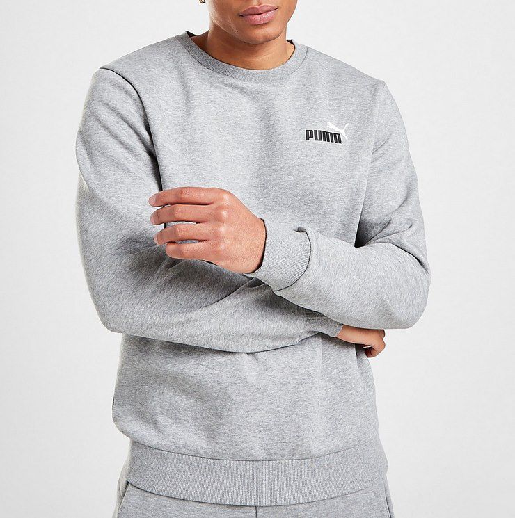 Puma Core Sweatshirt in Grau für 18,99€ (statt 31€)