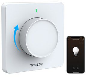 Tessan WLAN Dimmschalter mit App Steuerung für 17,99€ (statt 30€)