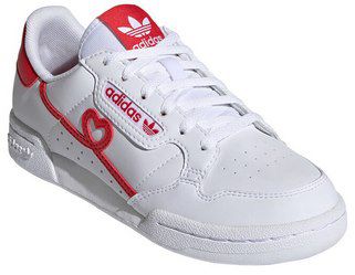 adidas Originals Continental 80 Kinder Sneaker in Weiß/Rot für 31,99€ (statt 50€)