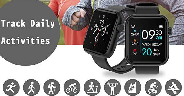 Fitnesstracker DX20 inkl. Schlafmonitor & Herzfrequenzmonitor für 16€ (statt 35€)