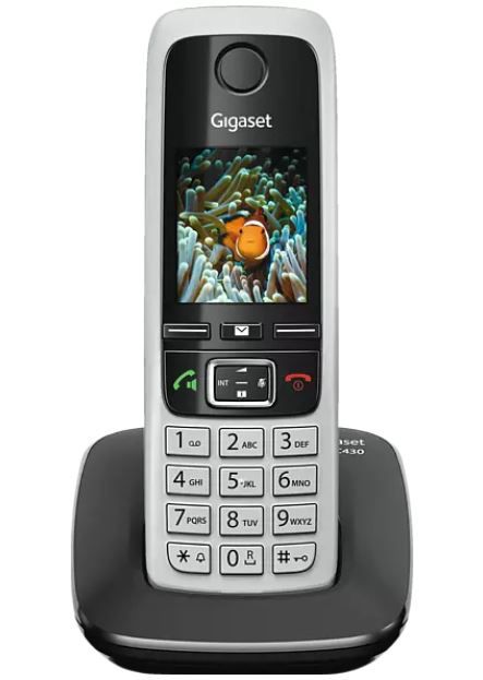 Media Markt Gigaset Aktion + 20% extra Rabatt: z.B. GIGASET C 430 Schnurloses Telefon 26€ (statt 60€)