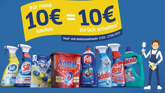 Henkel Produkte kaufen   Geld zurück holen