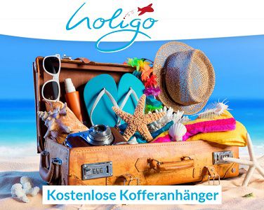 Holigo: Kostenloser Kofferanhänger