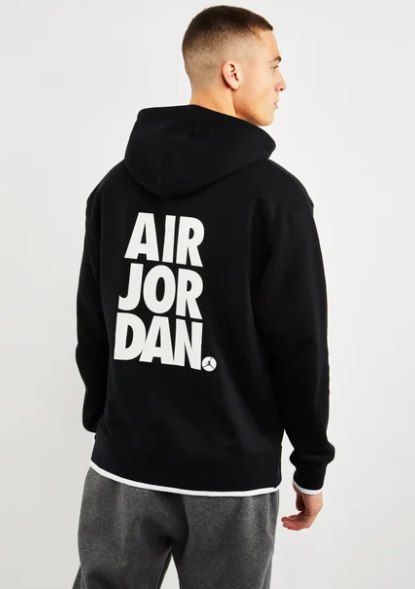 Jordan Jumpman Classics Over The Head Hoodie in schwarz für 39,99€ (statt 52€)