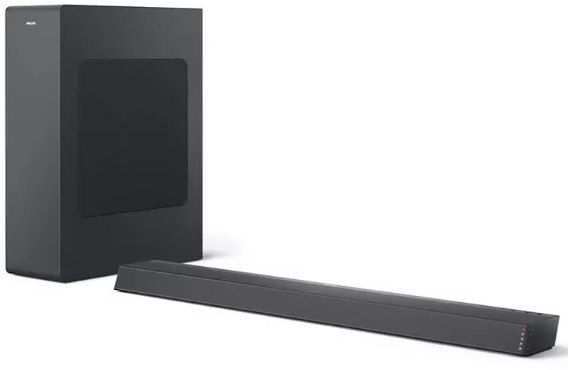 Philips TAB6305/10 Soundbar in Schwarz für 89,90€ (statt 176€)