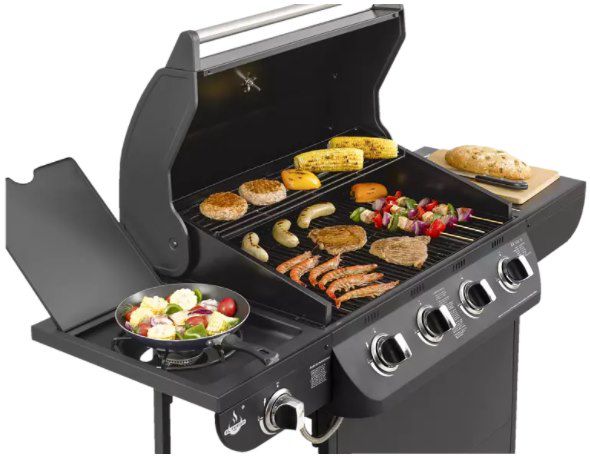 EL FUEGO AY 563 Columbus 4 + 1 Gasgrill für 169€ (statt 190€)