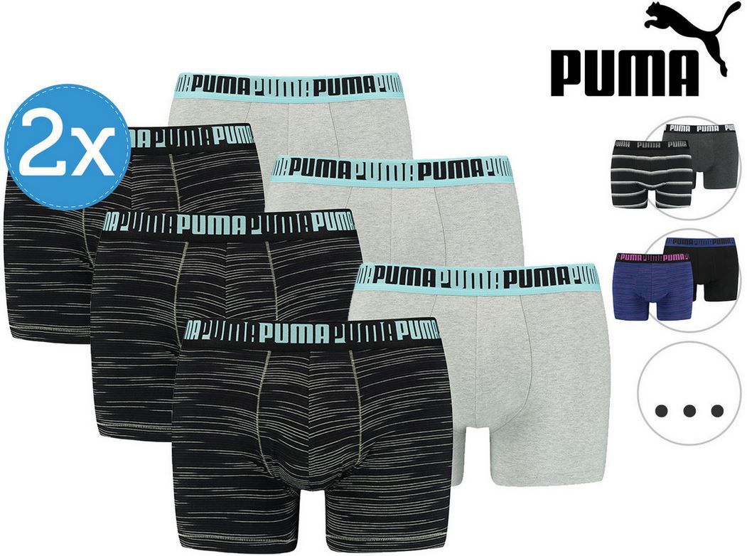 Puma Boxershorts 12er Pack für 55,90€ (statt 72€)