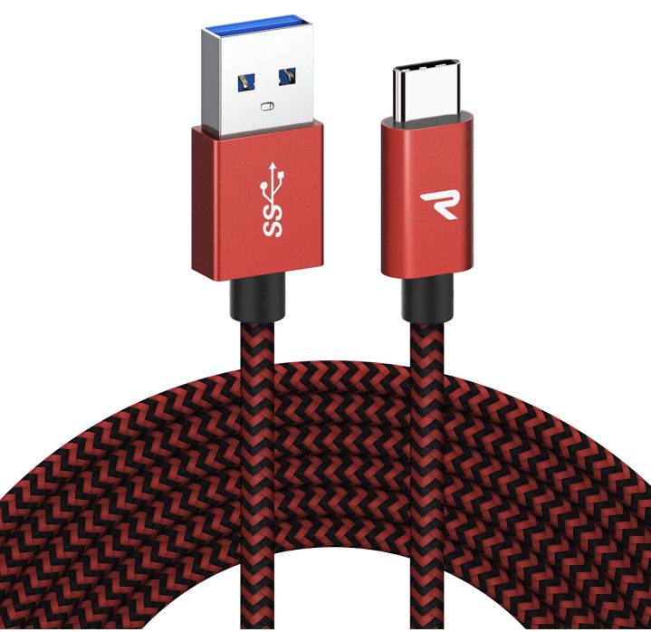 Rampow USB-C Kabel mit QC 3.0 3 Meter für 4,79€ (statt 8€) &#8211; Prime