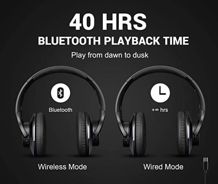OneOdio A10 V2 ANC wireless Over Ear Kopfhörer für 33,99€ (statt 44€)