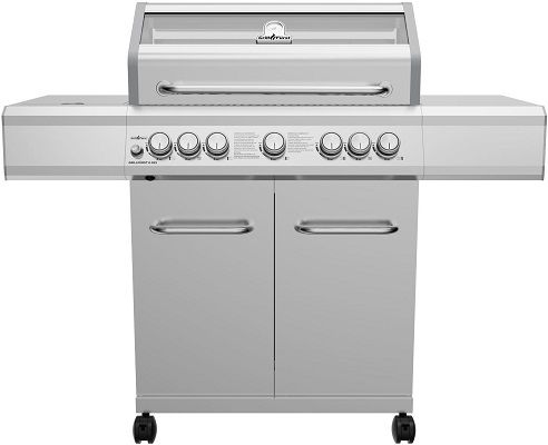 Grillfürst G521E 5 Brenner Edelstahl Gasgrill mit Hochtemperaturbrenner für 799€ (statt 999€)