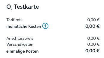 🔥 Gratis: 1 Monat O2 Allnet unlimitierten LTE/5G bis 500 MBit/s   selbstkündigend