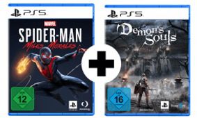 MediaMarkt: Gaming Fun im Doppelpack   z.B. Marvel’s Spider Man: Miles Morales PS5 + Demon’s Souls PS5 für 69,99€ (statt 97€)