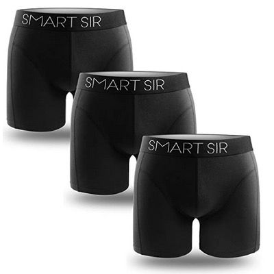 50% Rabatt auf Smart Sir Boxershirts   z.B. 3er Pack in Schwarz für 9€ (statt 20€)