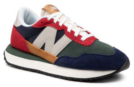 New Balance MS237LA1 in Bunt/Grün für 76€ (statt 85€)