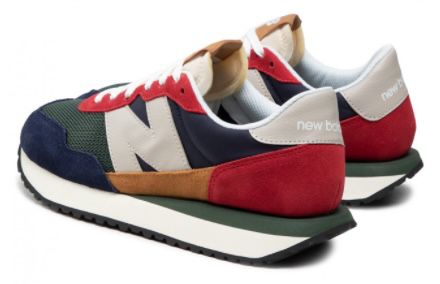 New Balance MS237LA1 in Bunt/Grün für 76€ (statt 85€)