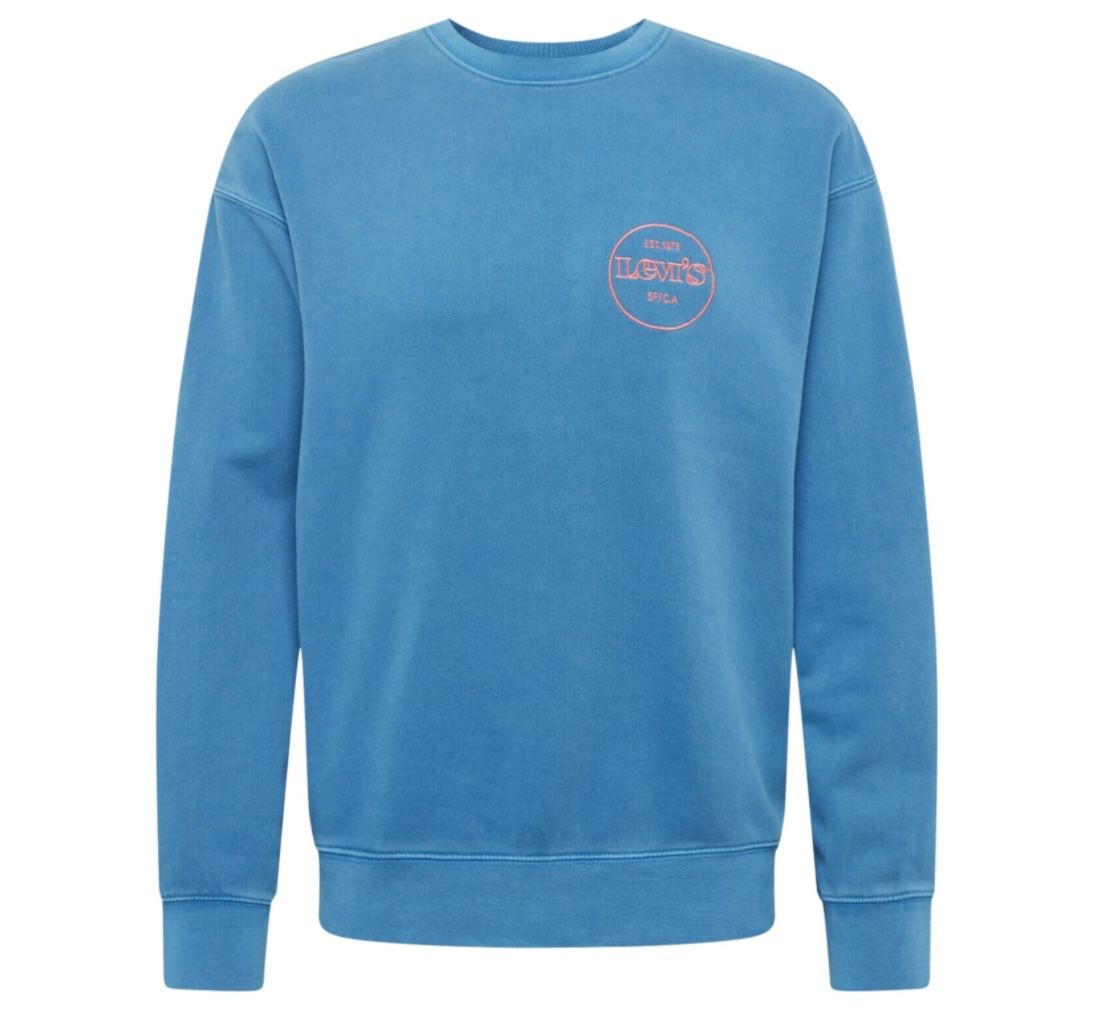 Levis Relaxed Graphic Crew Sweatshirt in Sapphire Blue für 34,90€ (statt 50€)