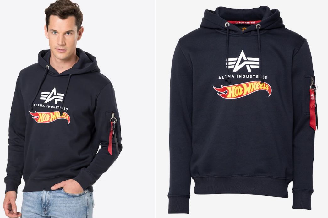 Alpha Industries Hot Wheels Sweatshirt für 47,94€ (statt 80€)