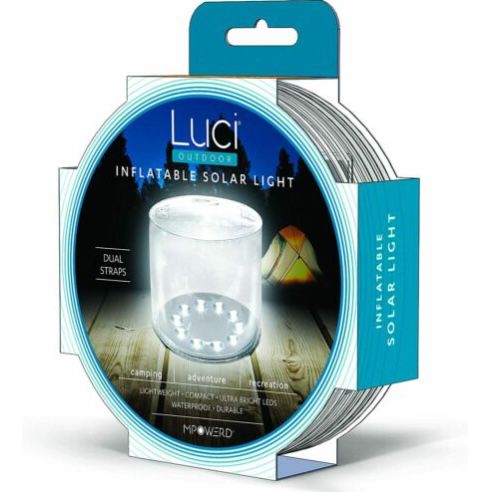 2er Pack Luci Solar LED Outdoor Licht (aufblasbar, faltbar, wasserdicht) für 9,98€ (statt 20€)
