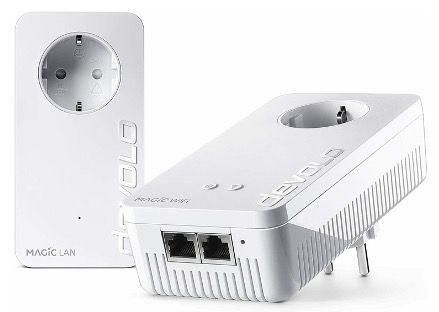 devolo Magic 1 WiFi Starter Kit (1200 Mbit/s, 2x LAN, Mesh, G.hn) für 79,99€ (statt 150€)  refurb