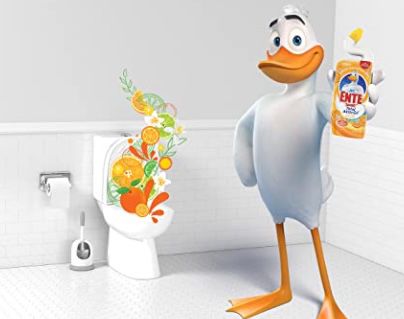 WC Ente Total Aktiv Gel Flüssiger WC Reiniger Citrus Splash für 1,76€ (statt 2,29€)   Prime Sparabo