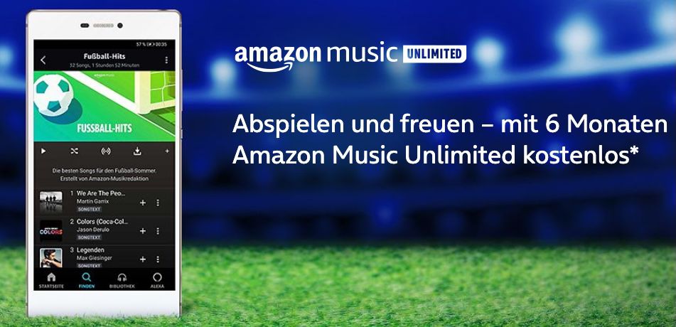 o2 Kunden: 6 Monate Amazon Music unlimited GRATIS