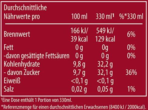 24x Schwip Schwap (0,33) Cola Erfrischungsgetränk mit Orange ab 12,59€ + Pfand