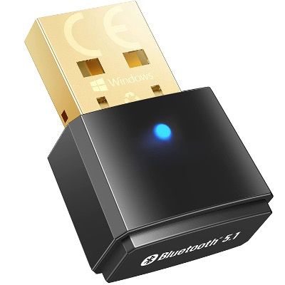 MWAudioNY Bluetooth 5.1 USB Adapter Plug and Play zum Senden und Empfangen für 7,99€ (statt 15€)