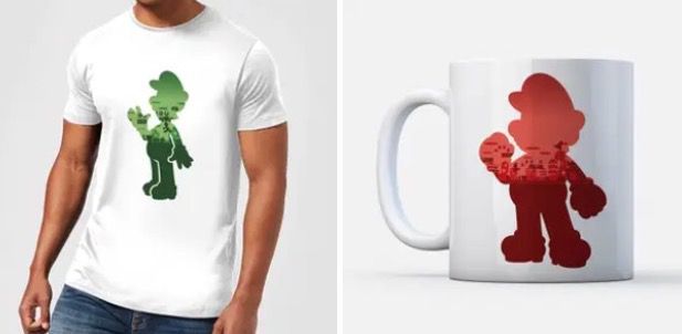 T Shirt und Tasse im Super Mario Bundle in 3 Motiven für 10,99€ (statt 30€)