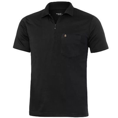 2x Henson&Henson Herren Poloshirt mit Zipper als Kurzarm für 29,98€ (statt 40€)