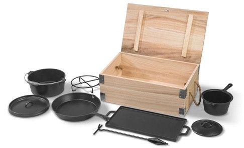 Grillmeister 7 teiliges Dutch Oven Set für 59,99€ (statt 75€)