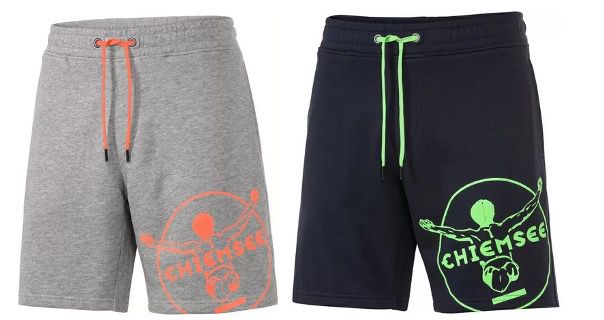 2x Chiemsee Herren Sweatshorts in Marine oder Grau für 30€ (statt 60€)