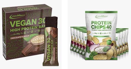 Protein Snacks & Food bei Amazon   z.B. 24x PowerBar Protein Plus Riegel für 18,99€