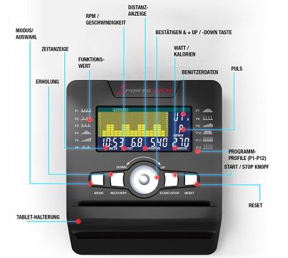 Sportstech ES600 Profi Liegeergometer mit Video Events & Multiplayer App für 587,90€ (statt 798€)