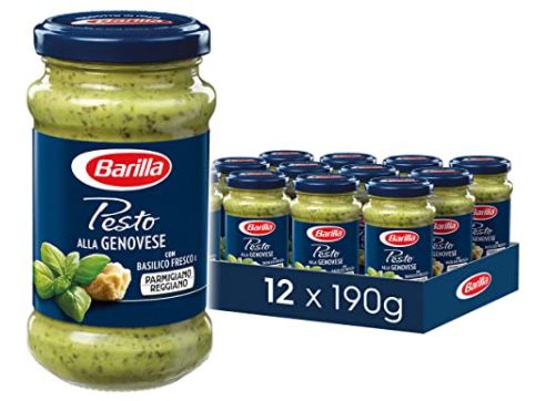 12er Pack Barilla rotes Pesto alla Calabrese oder alla Genovese für 21€ (statt 35€)   Prime Sparabo